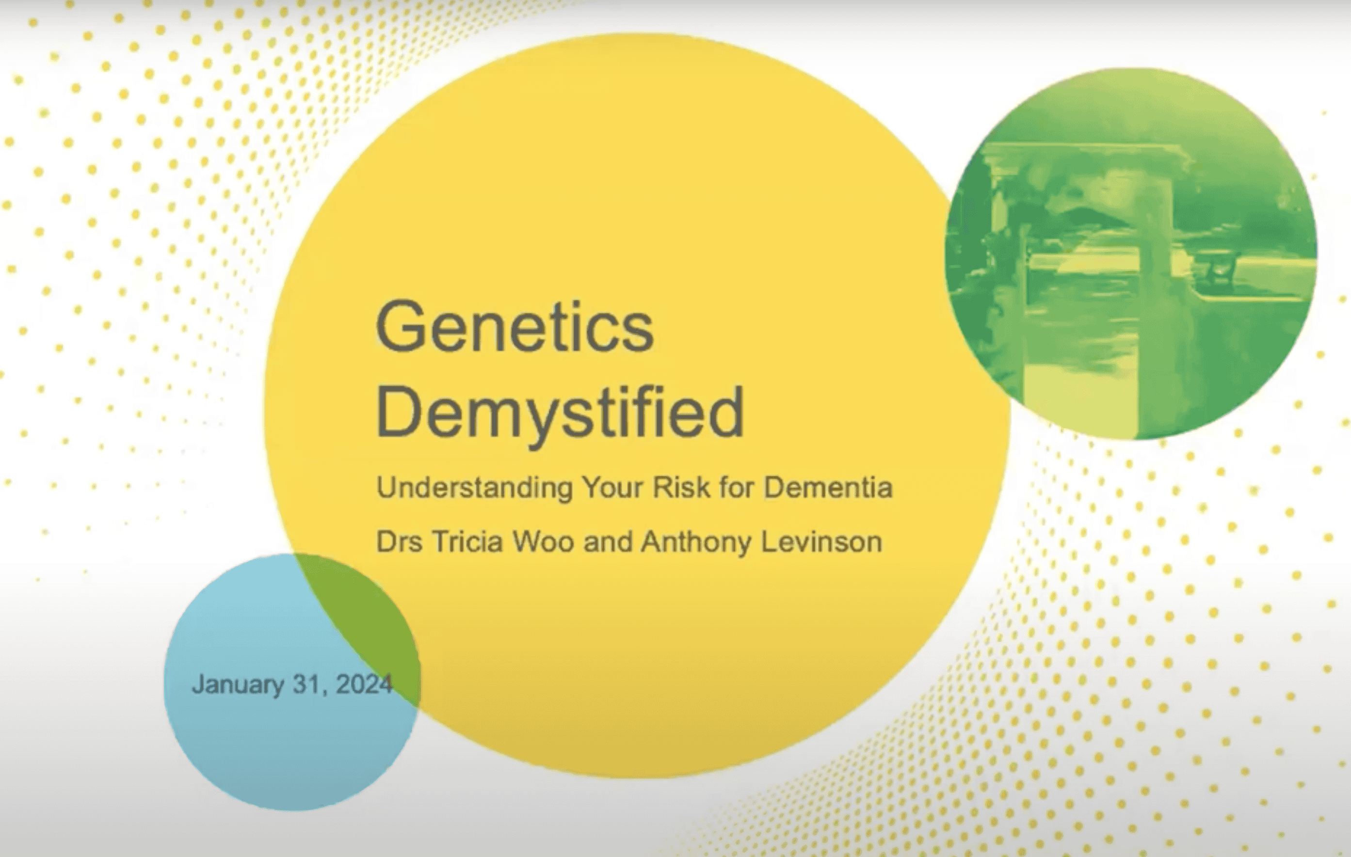 Genetics Demystified: Understanding Your Risk for Dementia